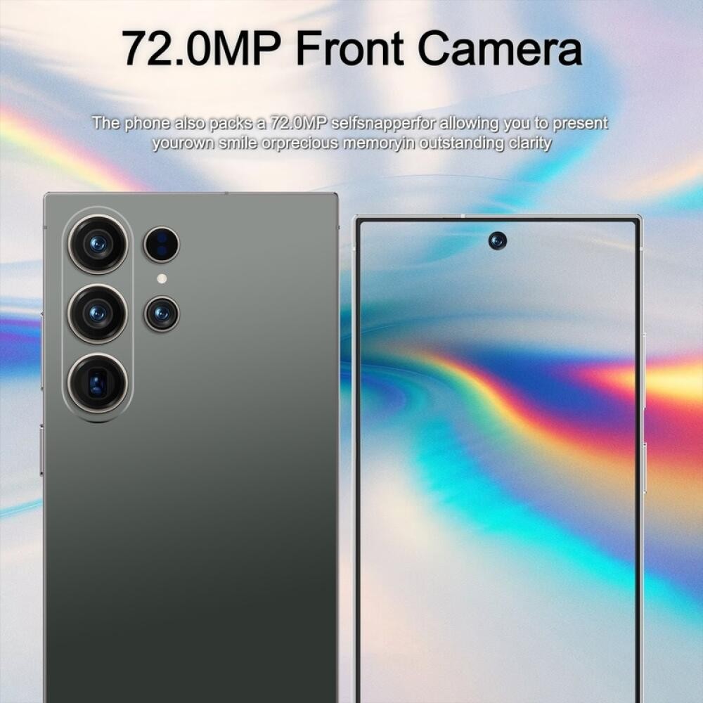 S26 Ultra 5G Smartphone 7.3″ Factory Unlocked Android Cellphones Dual SIM New