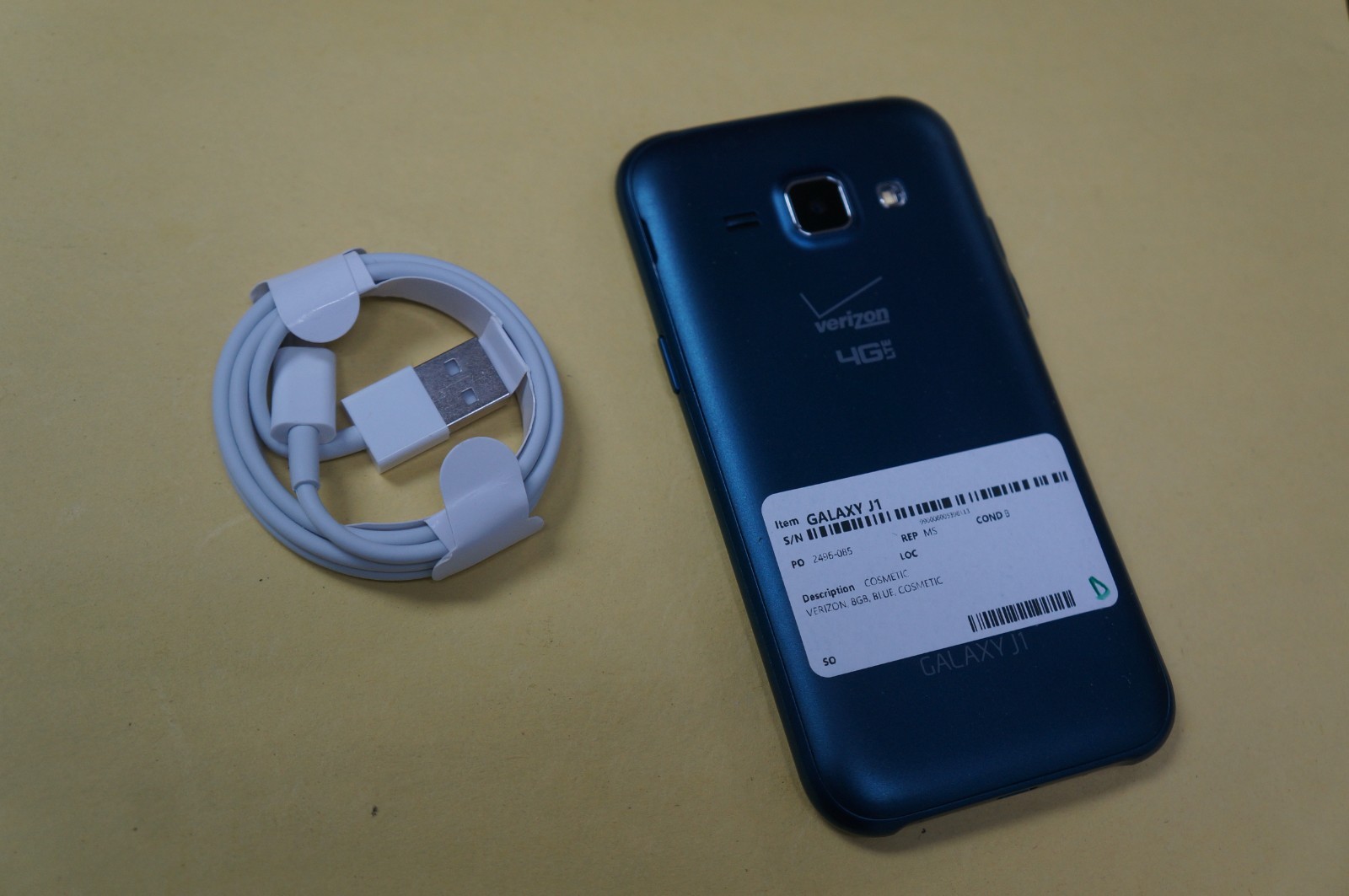 Samsung Galaxy J1 8GB (Verizon) Blue FREE BUNDLE & SHIPPING