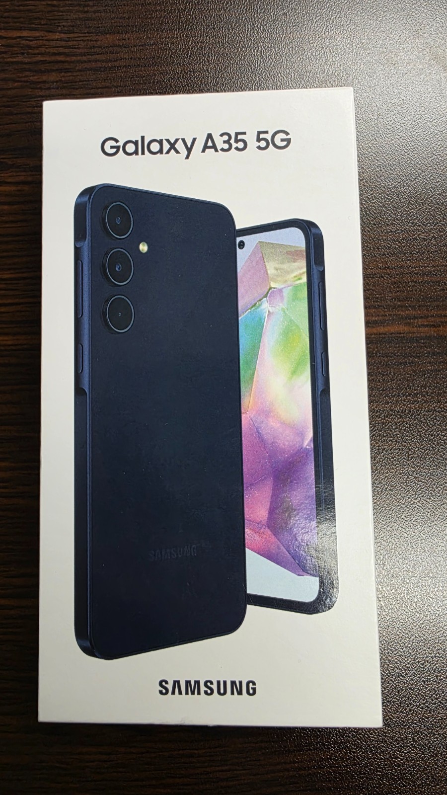 Samsung Galaxy A35 5G – SM-A356U – 128 GB – Awesome Navy (T-Mobile) – Open Box