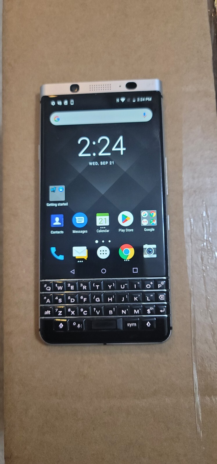 BlackBerry Key1 (Key One) – 32GB – Silver- Unlocked