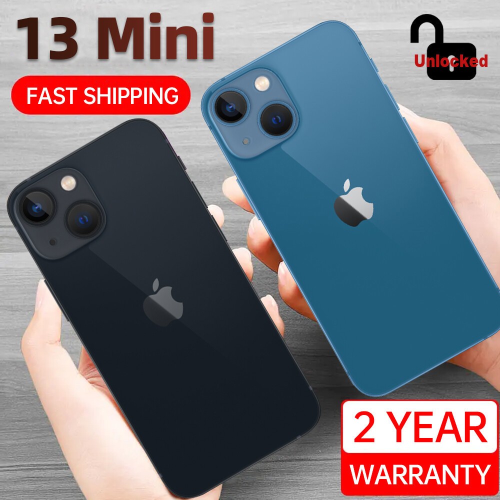New Sealed Box Apple iPhone 13 MINI A2481 128-256GB Factory Unlocked All Carrier