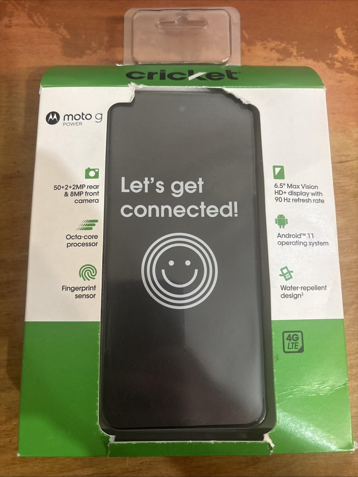 Cricket Wireless Motorola Moto G Power 6.5″ HD+ 50MP 64GB Prepaid Smartphone New