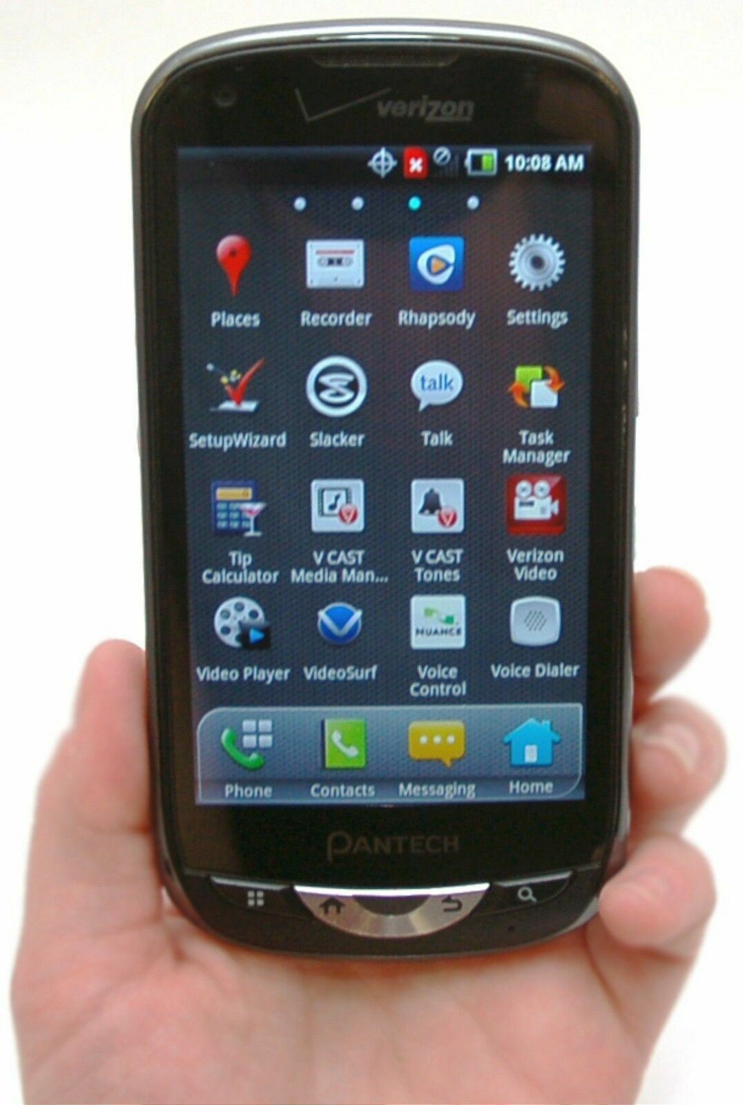 Pantech ADR8995 Breakout Verizon Cell Phone 3600mAh Extended Android 4G Grade A