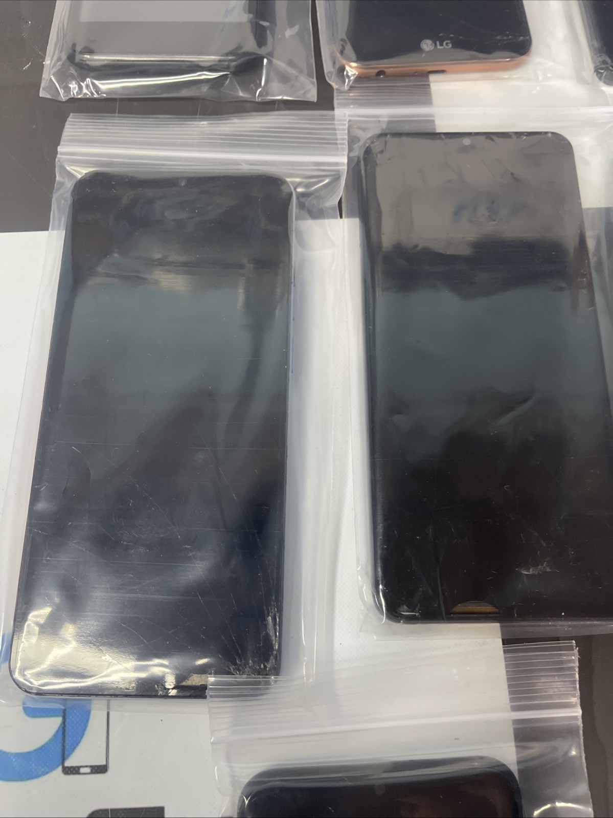 Lot Of 10 Mixed Android Devices Samsung/moto Etc cracked Stock Untested! (As Is)