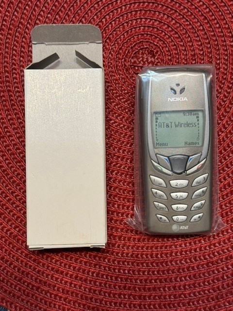 RARE Vintage Nokia 6510 AT&T Wireless Cell Phone Dealer Store Sample Display NOS