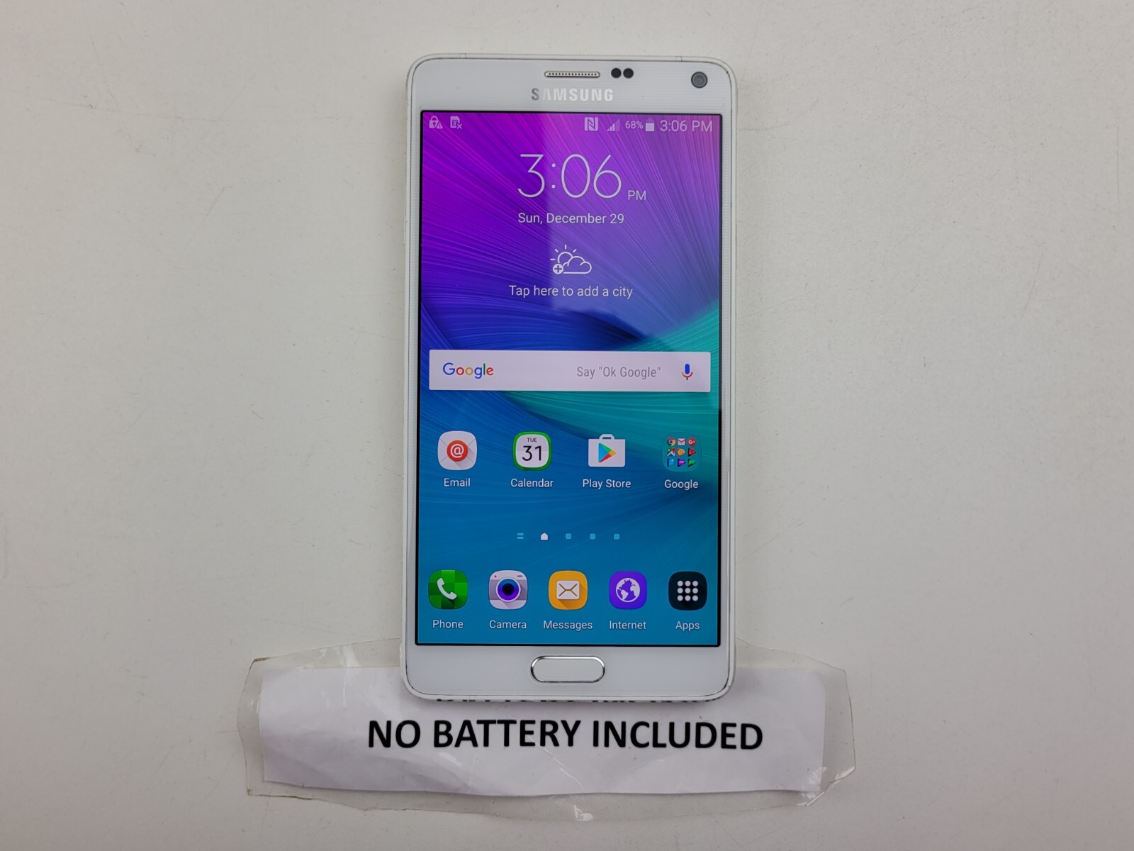 Samsung Galaxy Note 4 (SM-N910A) 32GB (AT&T) Smartphone – Clean IMEI – J8940