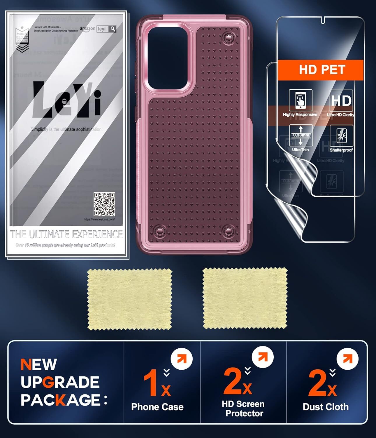 iPhone 14 Pro Max Case Heavy Duty Hybrid Shockproof Bumper Durable Phone Cover