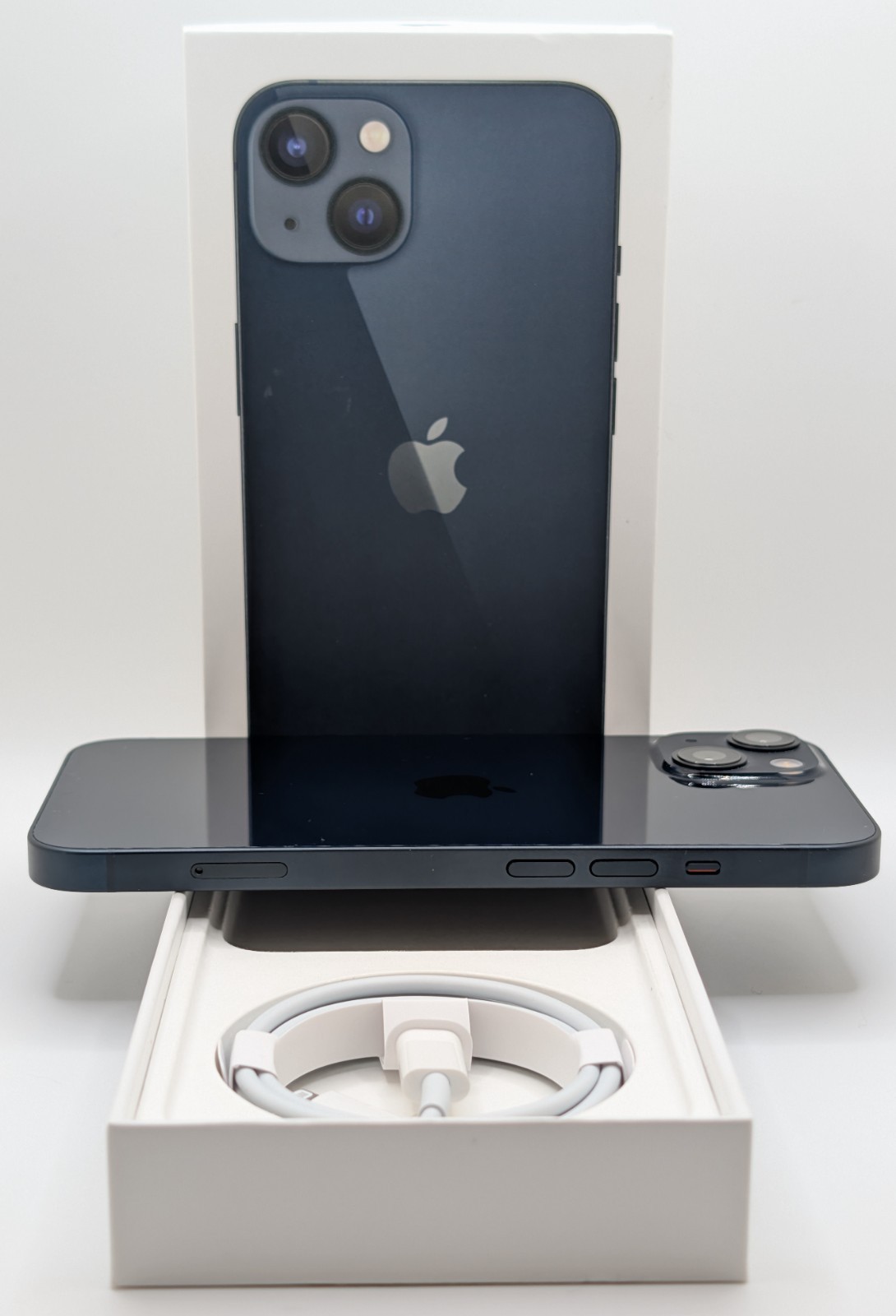 Apple iPhone 13 – 128 GB – Blue (TracFone) (Minor Scratching). ~139~