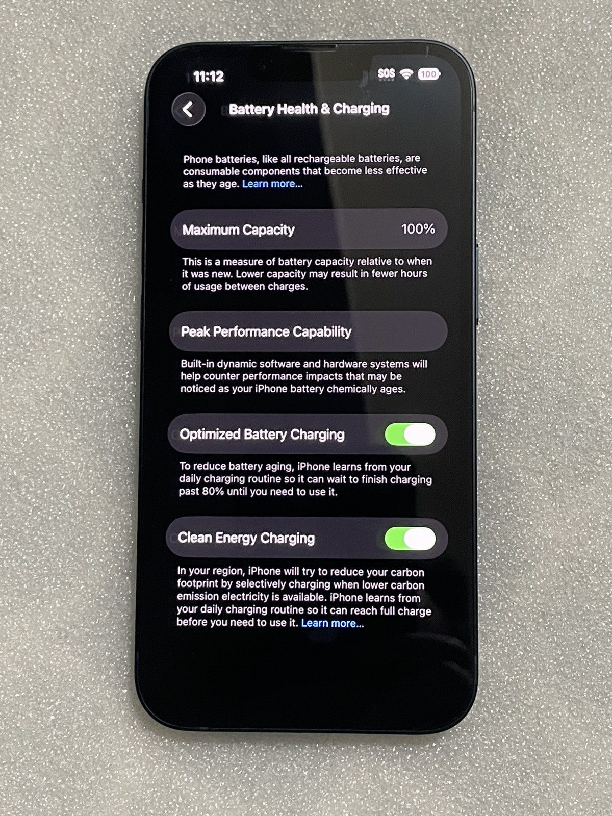 iPHONE 14 128GB MIDNIGHT BLACK UNCLOCKED (NO ICLOUD LOCK) SEE PICTURES