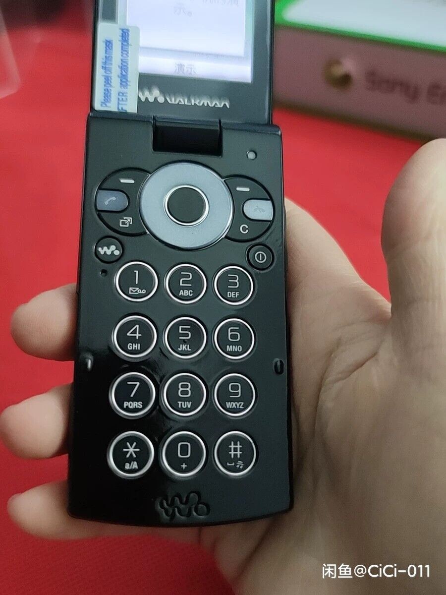 Sony Ericsson W980 Flip – Black – Unlocked – Pristine GRADE A+ – Retro Classic