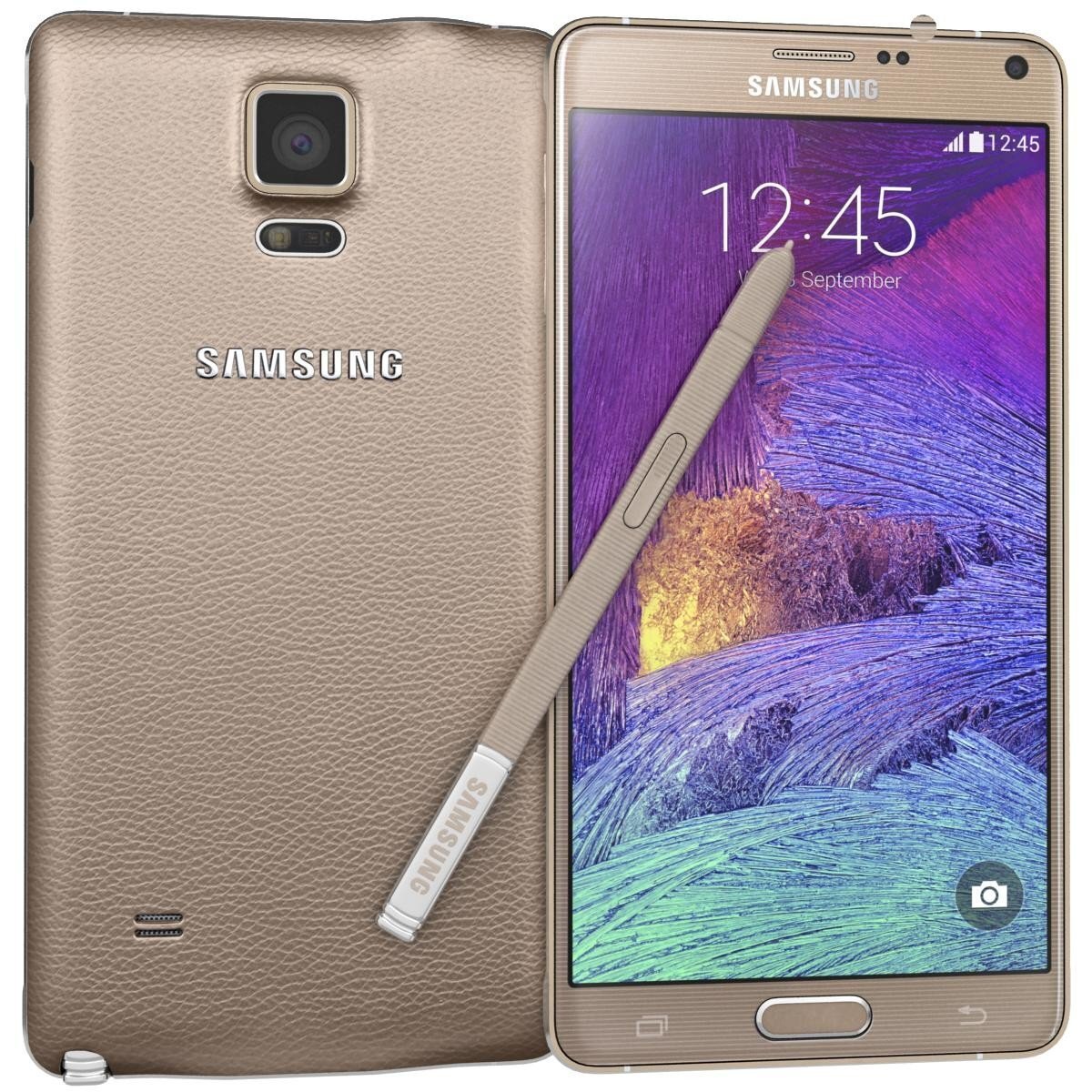 Original Samsung Galaxy Note 4 SM-N910V 32G Veriozn Smartphone Excellent GOLD A+