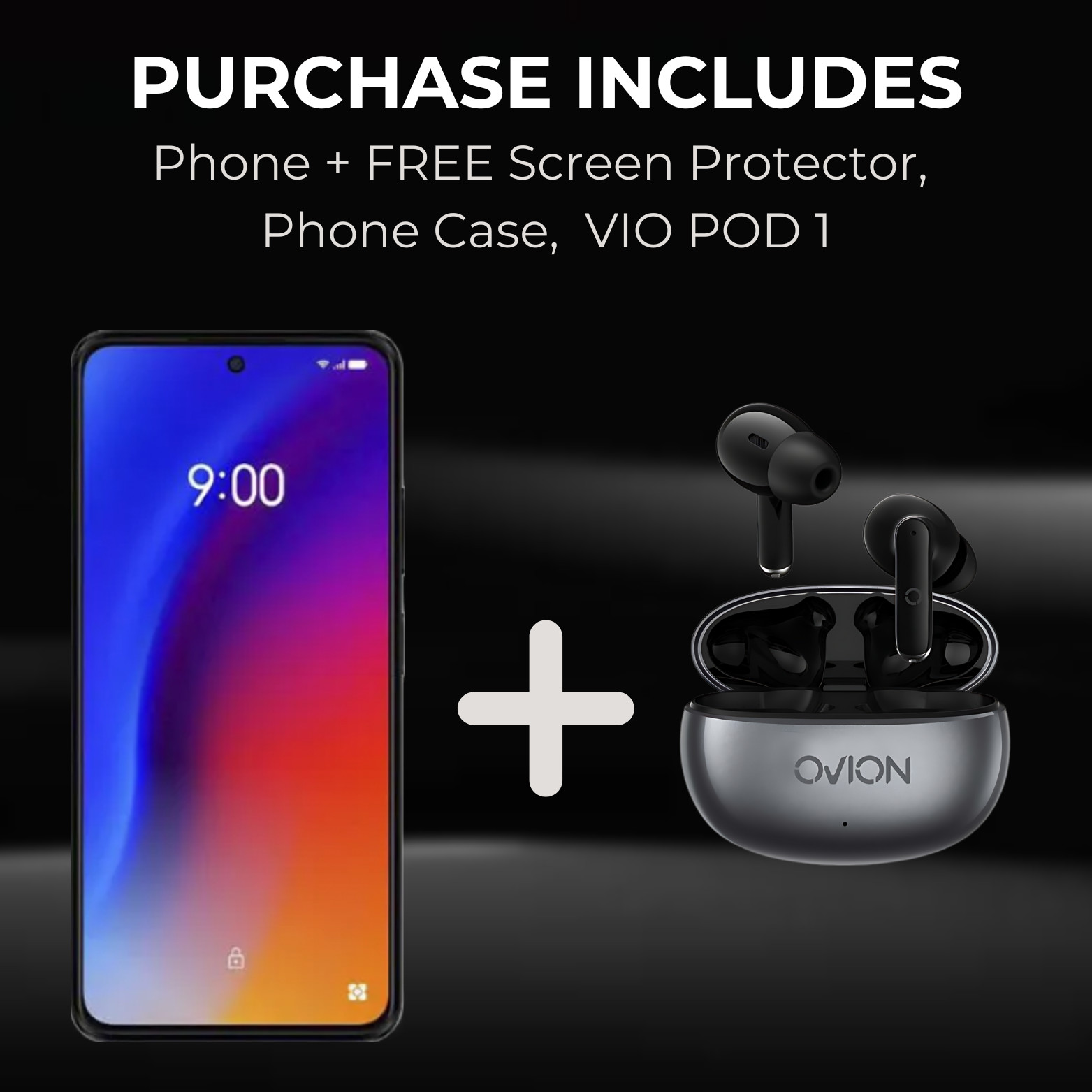 Ovion V20 Pro 6.7″ FHD+ 120Hz Octa Core AMOLED MediaTek G99 Android Smartphone