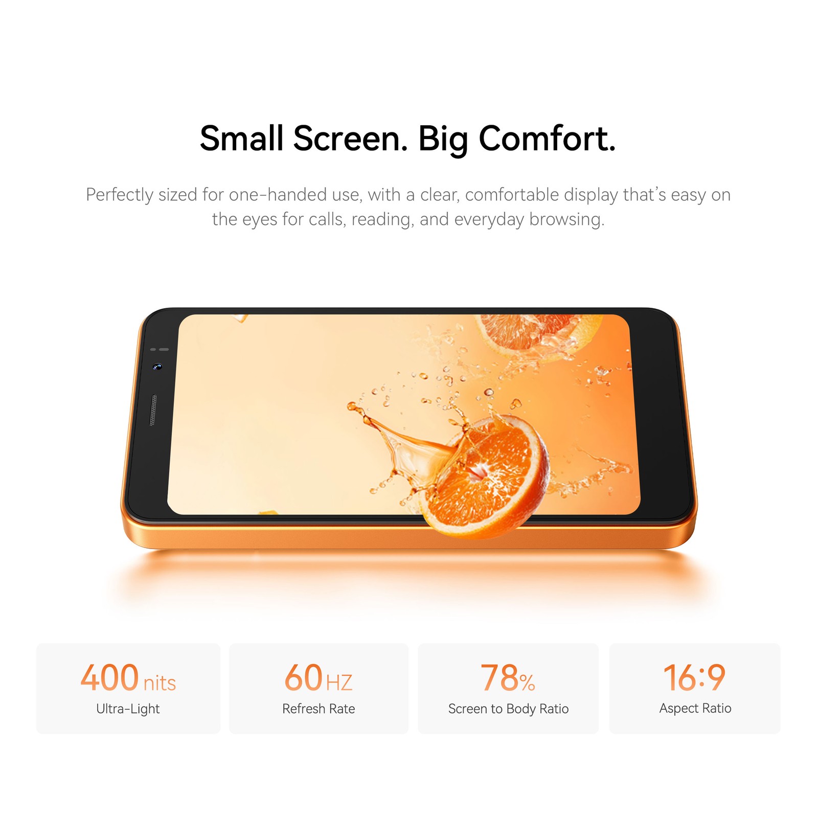 Blackview OSCAL FLAT 3C Mini Smartphone 12GB+32GB 5″ Android 16 3000mAh Unlocked
