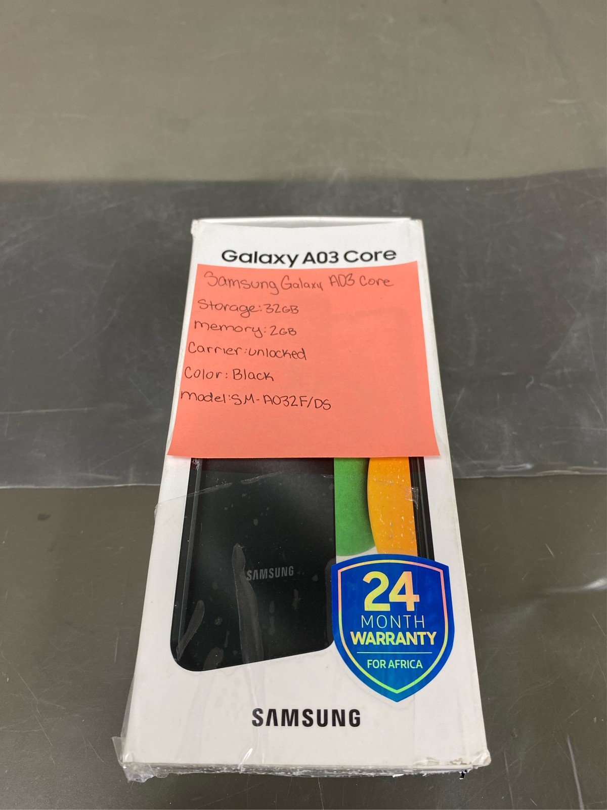 (Black) Samsung Galaxy A03 Core Dual SIM | 32GB | 2GB RAM