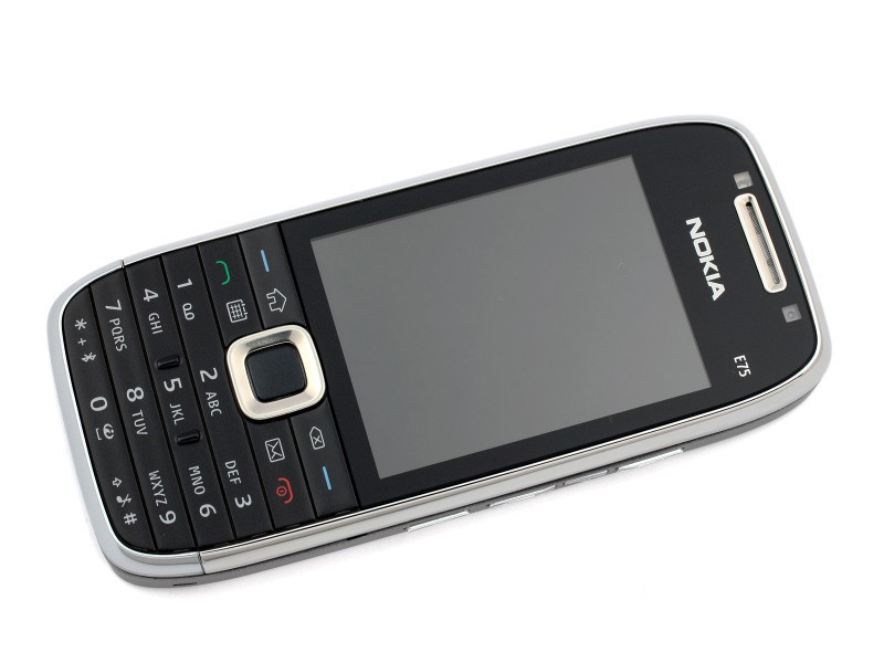 Nokia E75 3G HSDPA Wi-Fi Bluetooth GPS Radio QWERTY Slider Phone Original 2.4″