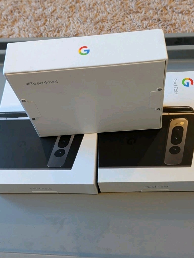 Google Pixel Fold 5G 256GB Obsidian Black Unlocked Brand New Sealed Android