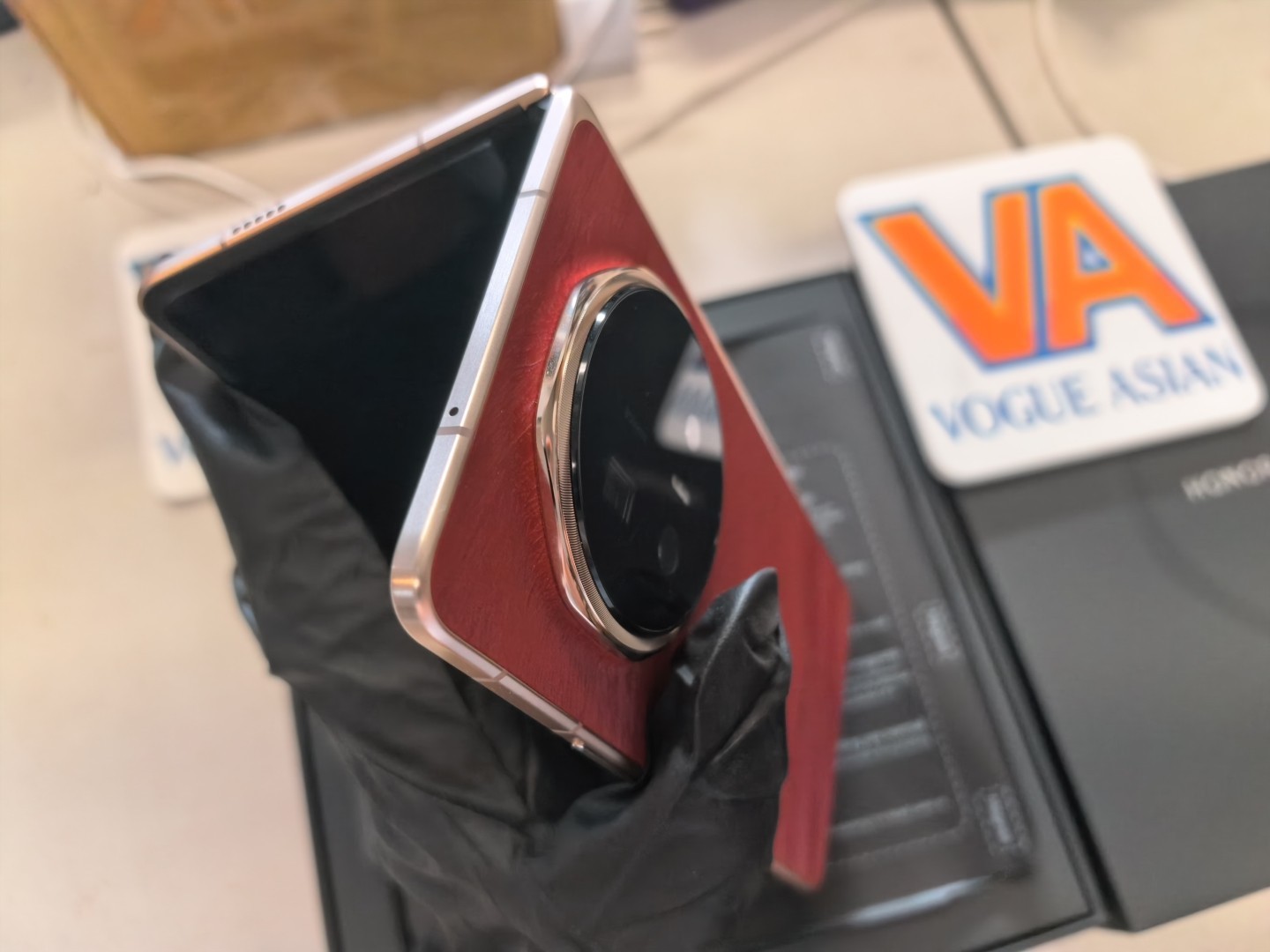Honor Magic V6 Global Version 512GB 16GB RED Foldable USA Stock / UPS 2Day Ship
