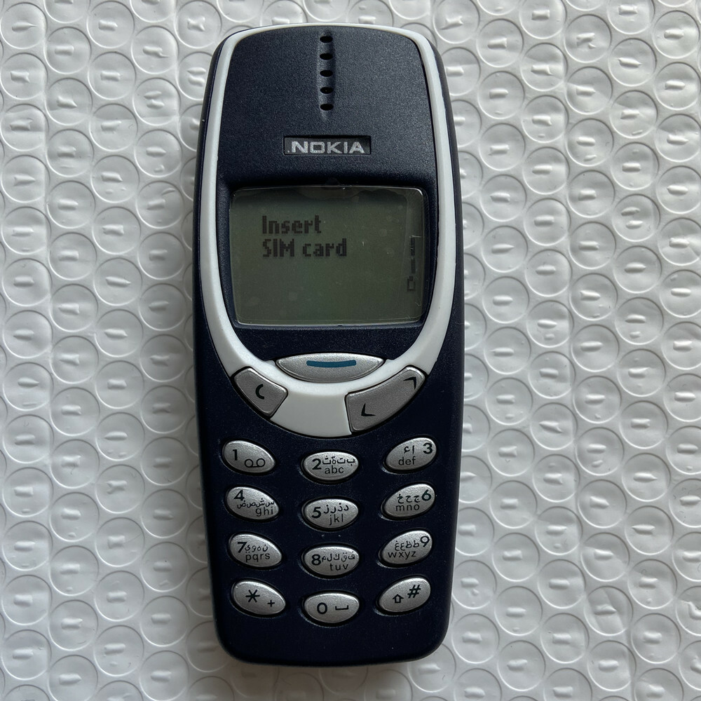 Nokia 3310 Unlocked Mobile Phone GSM 900/1800 Support English & Arabic Keyboard