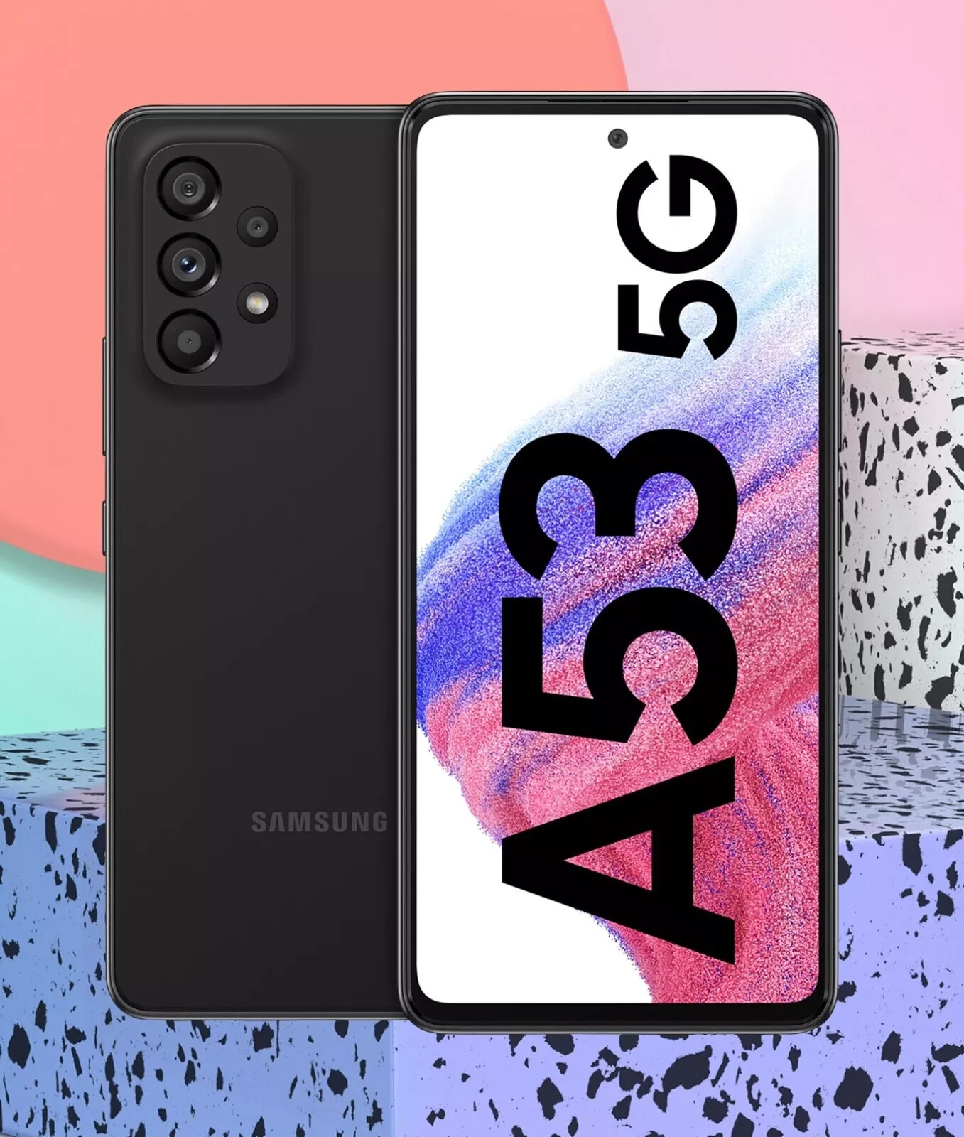 Samsung Galaxy A53 5G SM-A536U 128GB Unlocked Black New Sealed Smartphone
