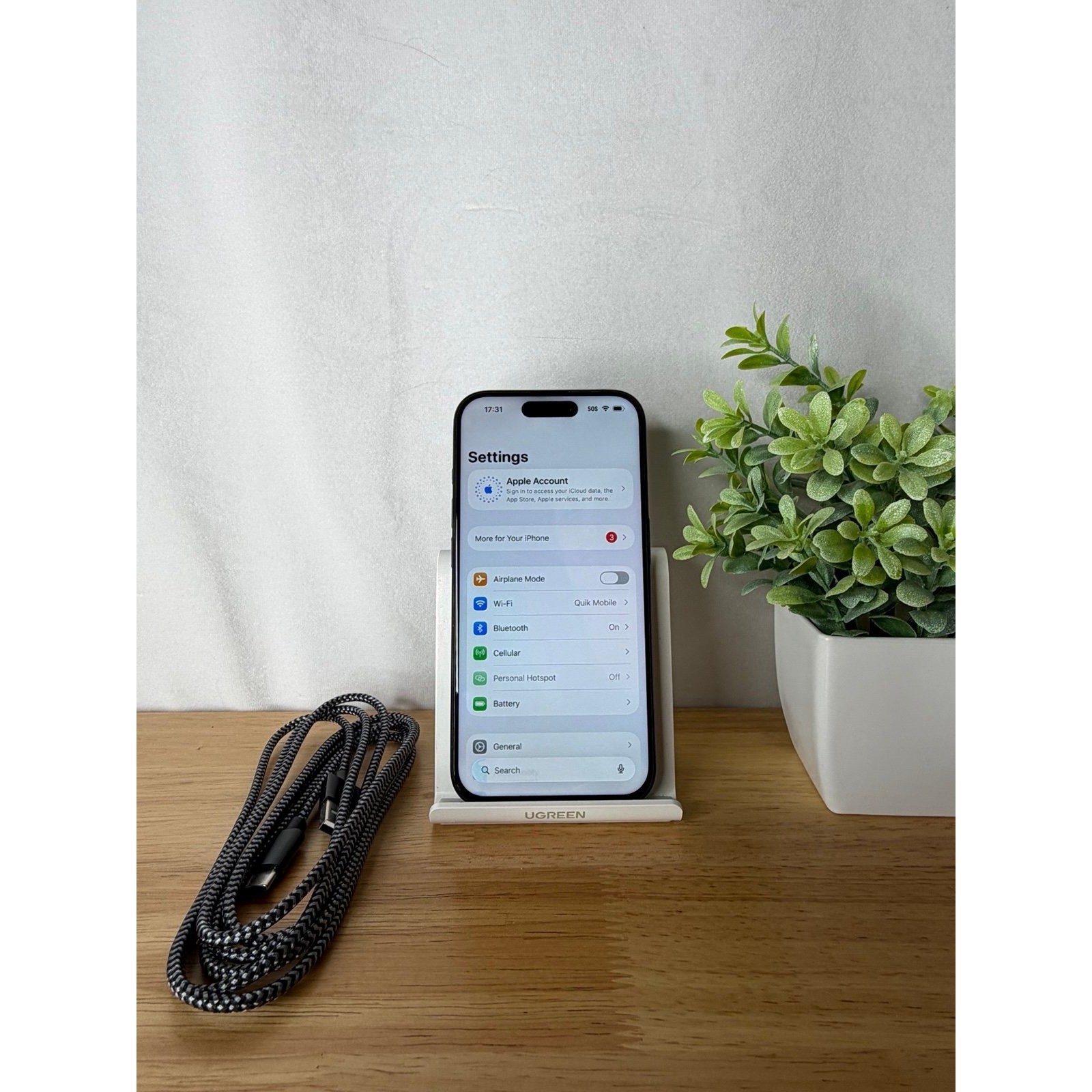 Apple iPhone 15 Pro 128GB in Blue Titanium – Fully Unlocked – Good Condition