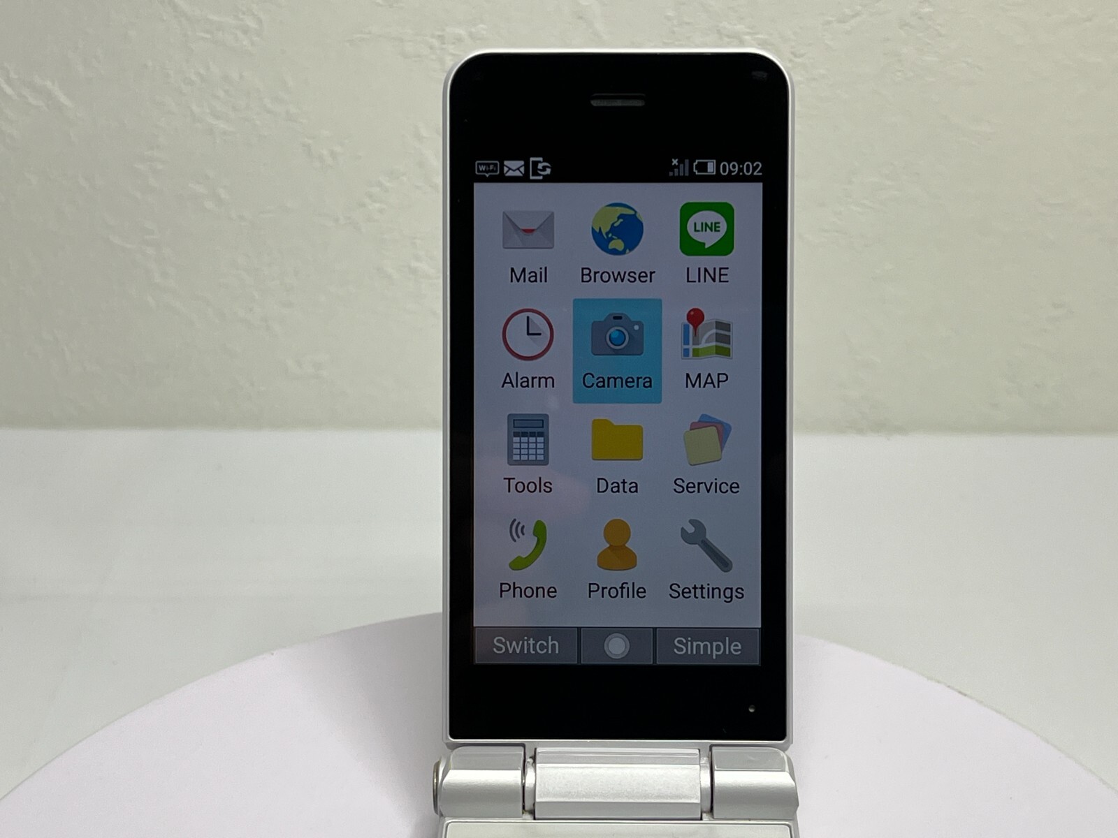 SHARP AQUOS Keitai 2 601SH Softbank White Unlocked SIM Free FLIP PHONE Android