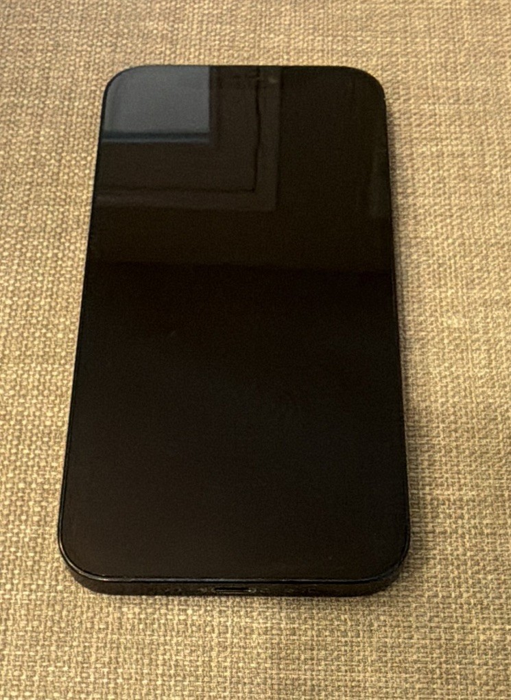 Apple iPhone 12 Black Slate Smartphone iOS Dual Rear Camera 12MP