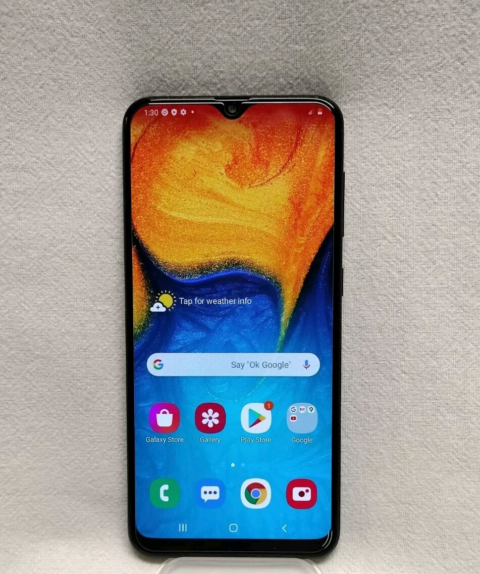 Samsung Galaxy A20 SM-A205U – 32GB – Black (Boost Mobile) (Single SIM)