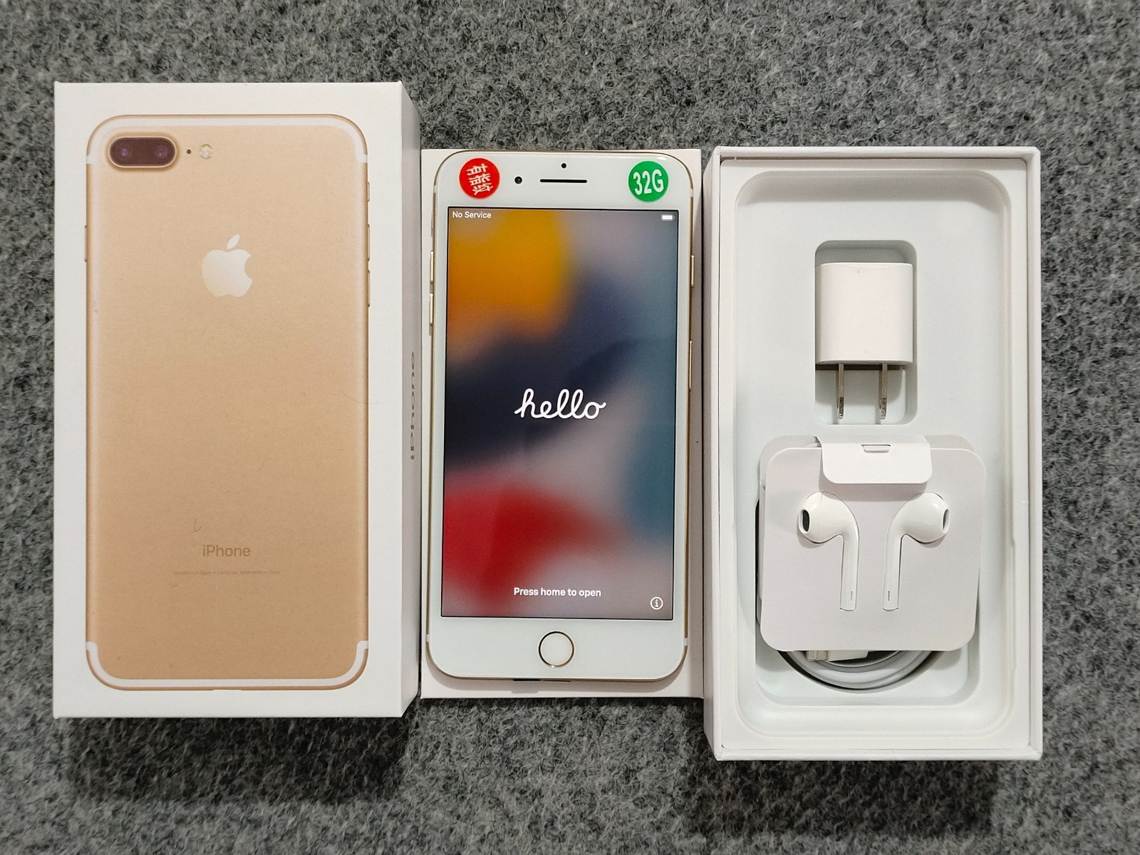 Battery 100% Apple iPhone 7 Plus 32/128/256GB Factory UNlocked(any carrier) Gift
