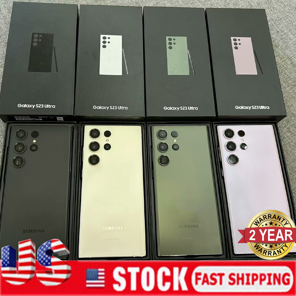✨New Sealed✨Samsung Galaxy S23 Ultra 5G 256GB 512GB SM-S918U Factory Unlocked