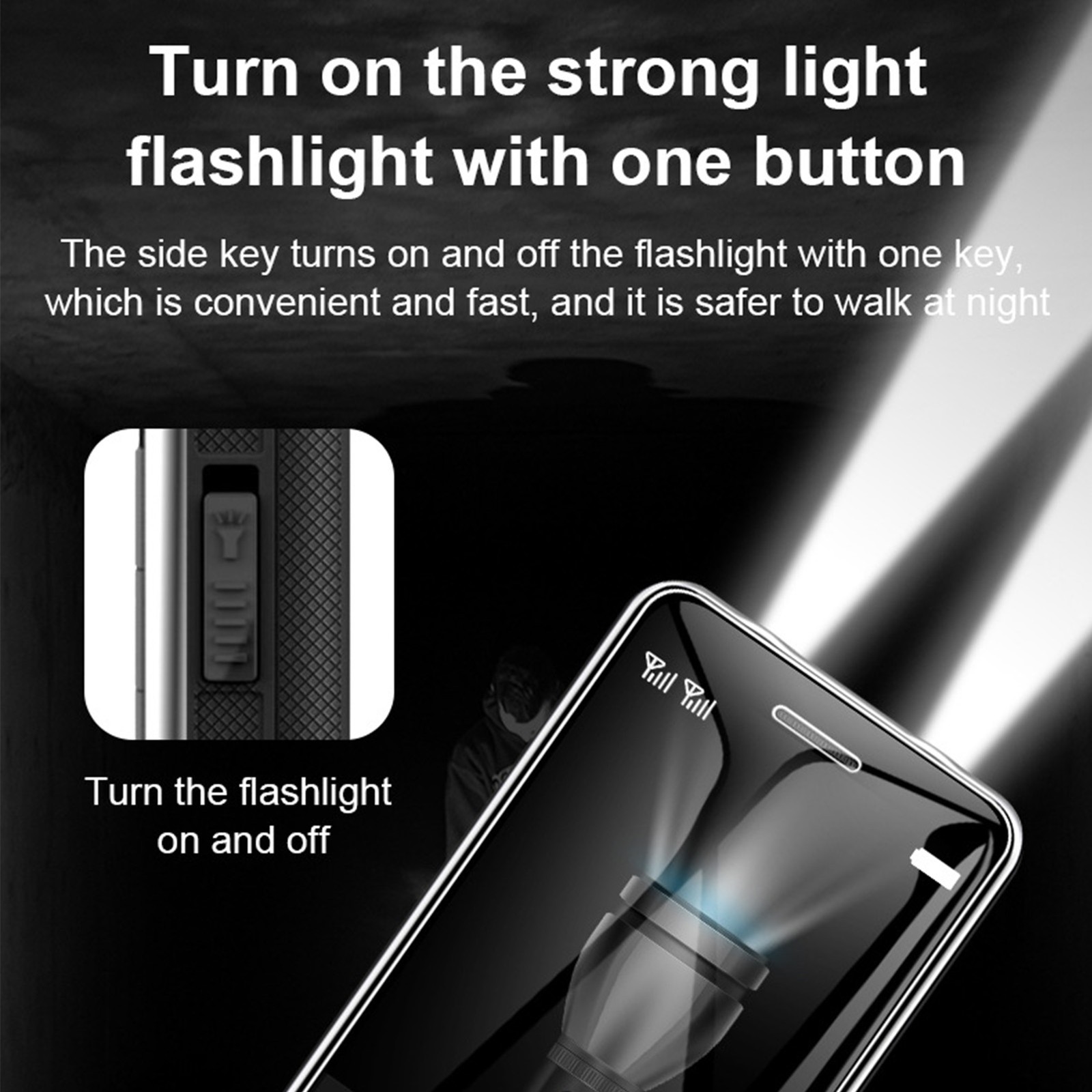 Big Button Cell Phone 2.4in Screen GSM Network 3 Card Slot Video Blutooth FM