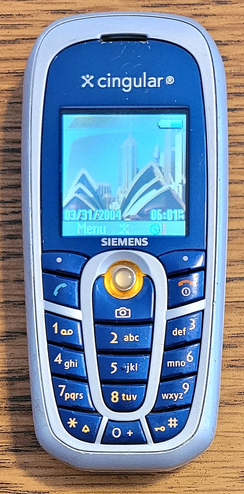 Siemens CT66 – Blue and Gray ( Cingular ) Very Rare Cellular GSM Phone