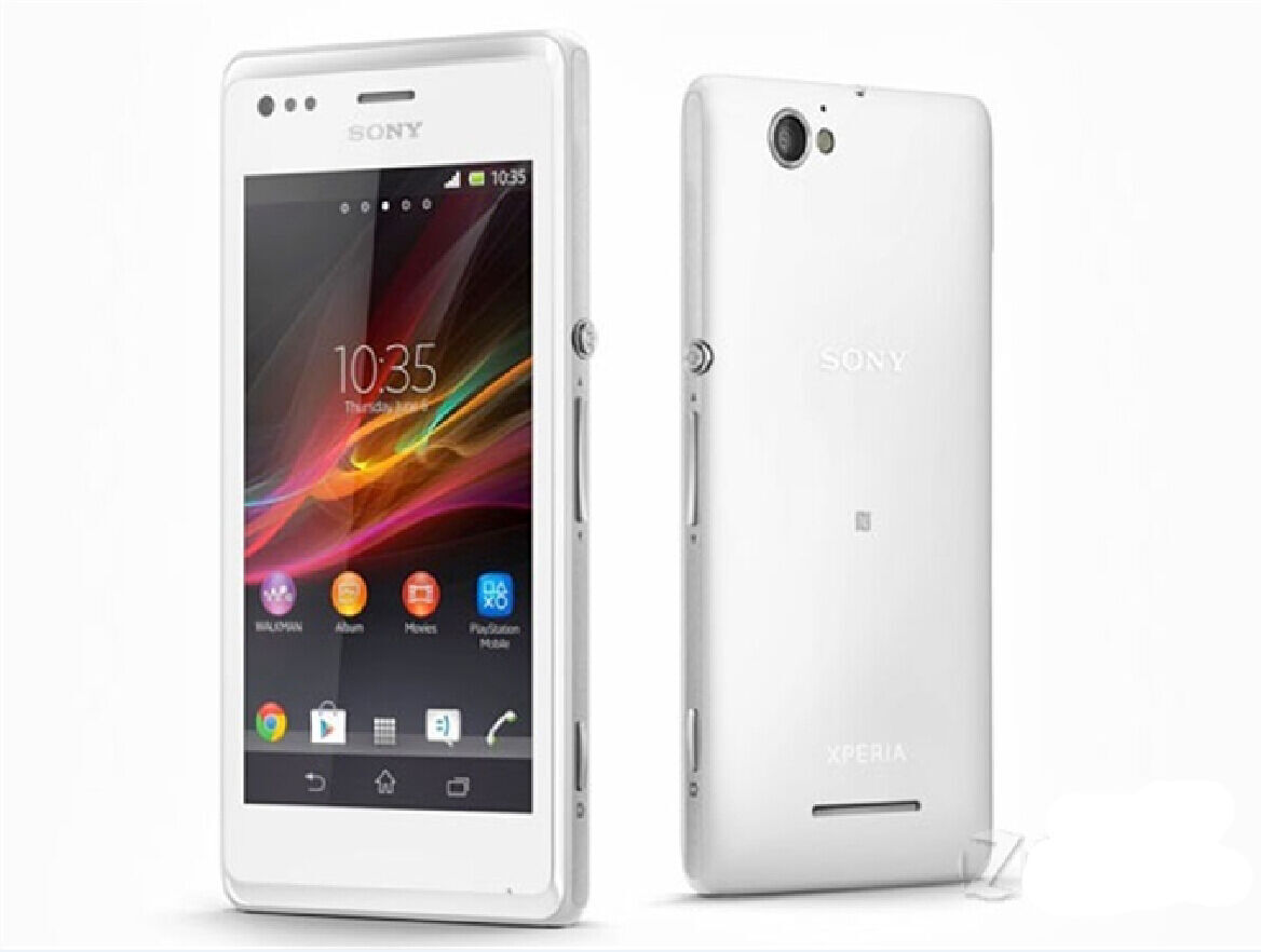 Original Sony Xperia M C1905 4.0″ Wifi 5.0MP 4GB ROM 1GB RAM Touchscreen Phone