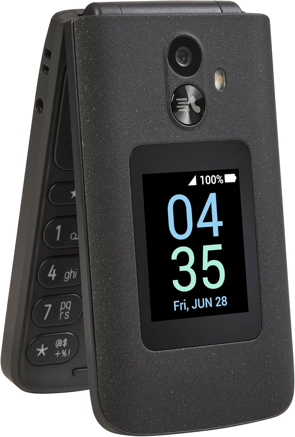 TCL Flip 3 4G LTE 16GB 5MP Basic Flip Phone for “Spectrum Mobile” Only (T435WS)
