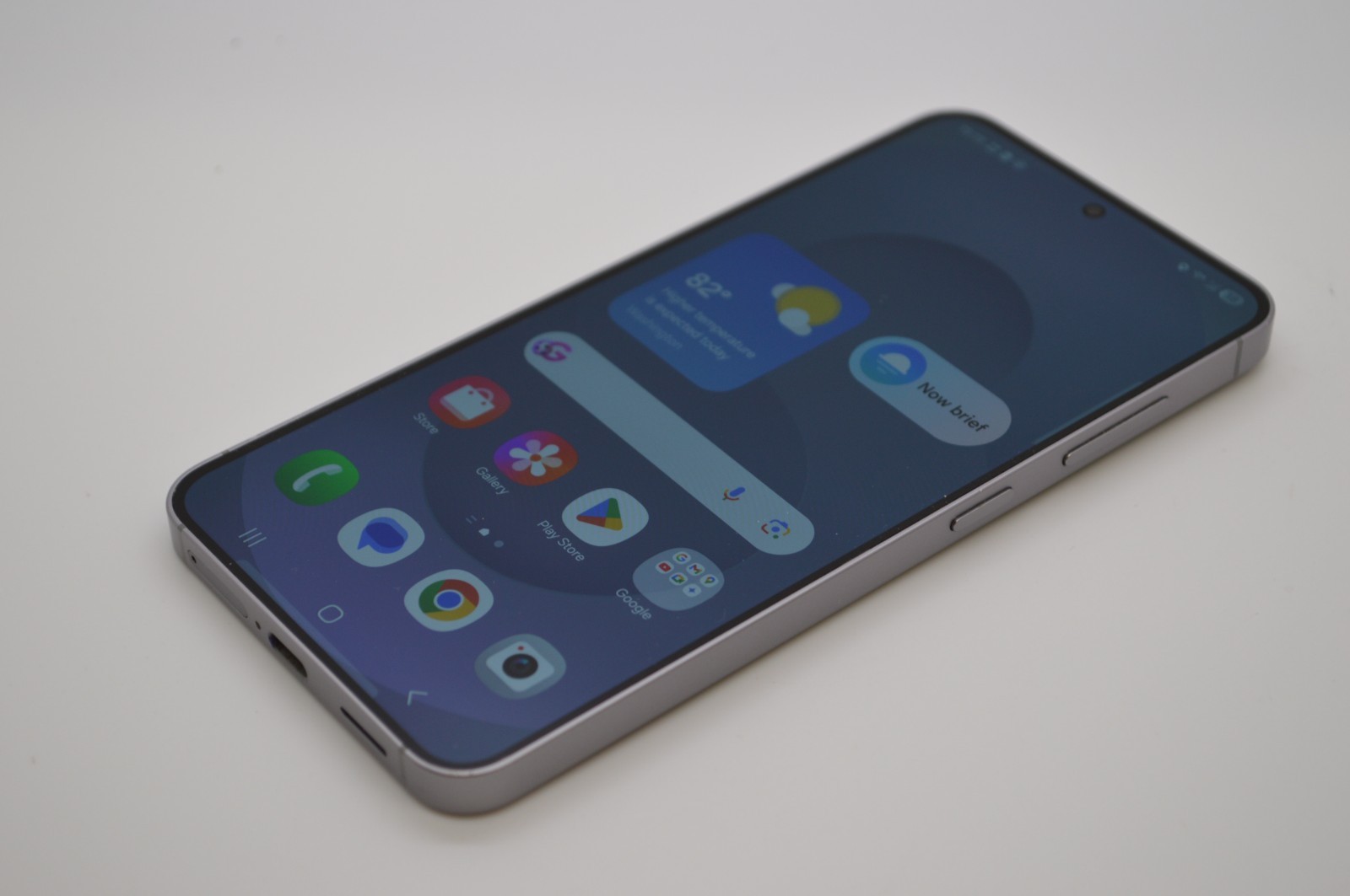 READ Samsung Galaxy S25 128GB [SM-S931U1] Silver Shadow (Unlocked) #B345