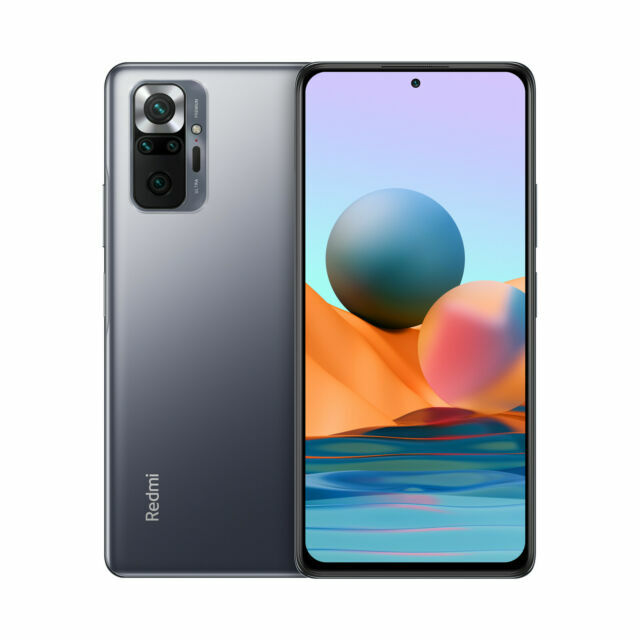 Xiaomi Redmi Note 10 Pro M2101K6G – 128GB – Onyx Gray (Unlocked) (Dual SIM)…