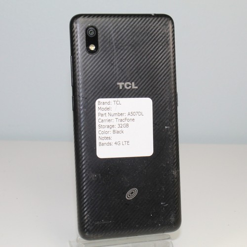 Kids Sensory Phone TCL A2 A507DL TracFone 4G LTE Smartphone Black 32GB
