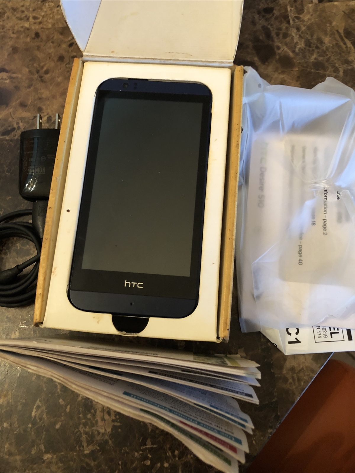 HTC Desire 510 Black For Parts In A box