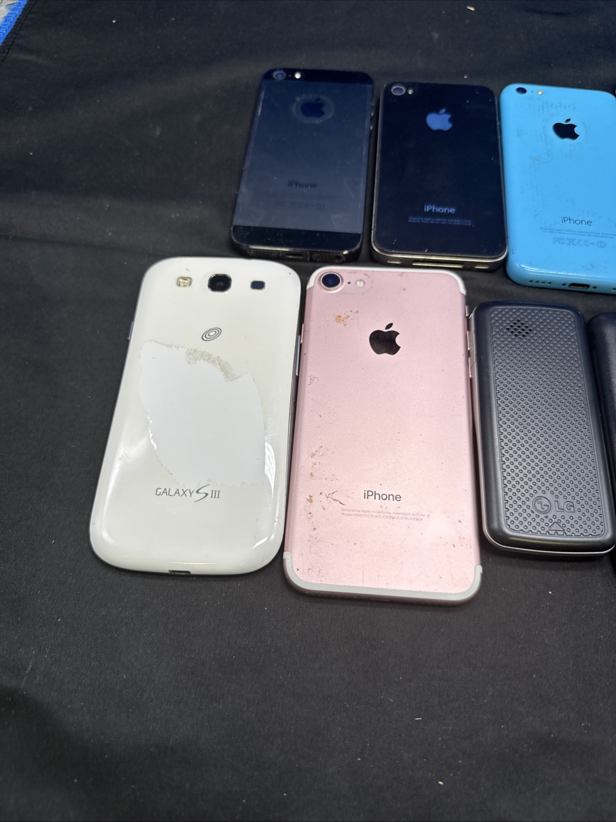 Assorted Phones (Apple, Samsung, LG & More) | ASSORTED GSM CARRIERS | Lot of 9