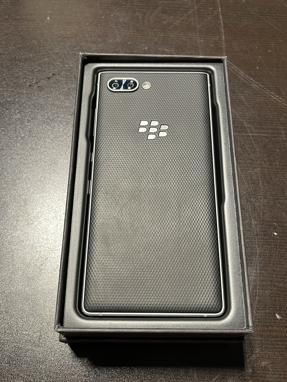 BlackBerry Key2 64GB SingleSIM SILVER Unlocked Asian version NO GOOGLE PLAYSTORE