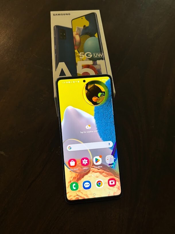 Samsung Galaxy A51 5G – 128 GB – Blue (Verizon)