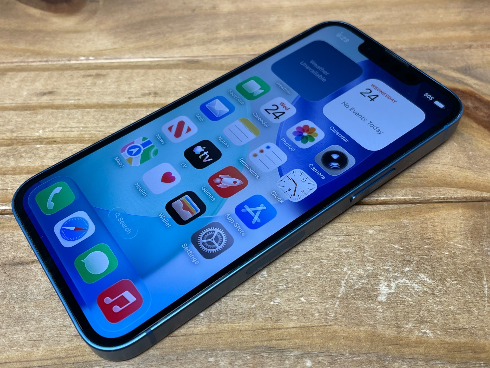 Apple iPhone 13 mini – 256 GB – Blue (Unlocked) A2481 – C Grade – 79% Bat.