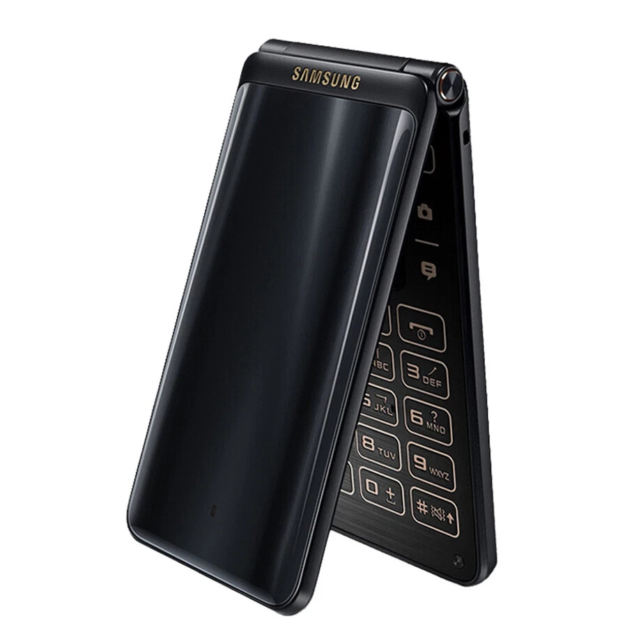 Unlocked Original Samsung Galaxy Folder 2 SM-G160N WIFI 1-SIM 4G Flip Smartphone