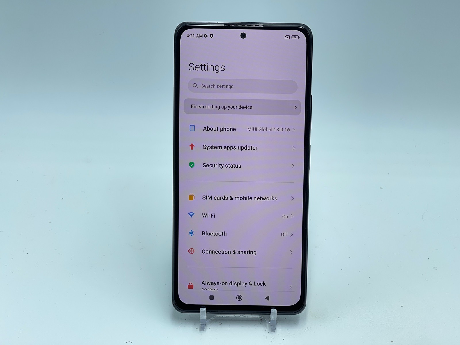Xiaomi Redmi Note 10 Pro 128GB M2101K6G (Unknown) Black PARTS ONLY (E-0255)