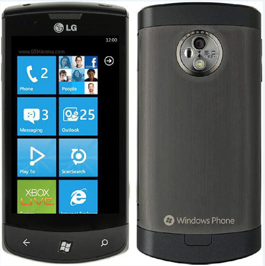 LG E900 Optimus 7 Smartphone 3G HSDPA 900 / 1900 / 2100 Windows TouchScreen