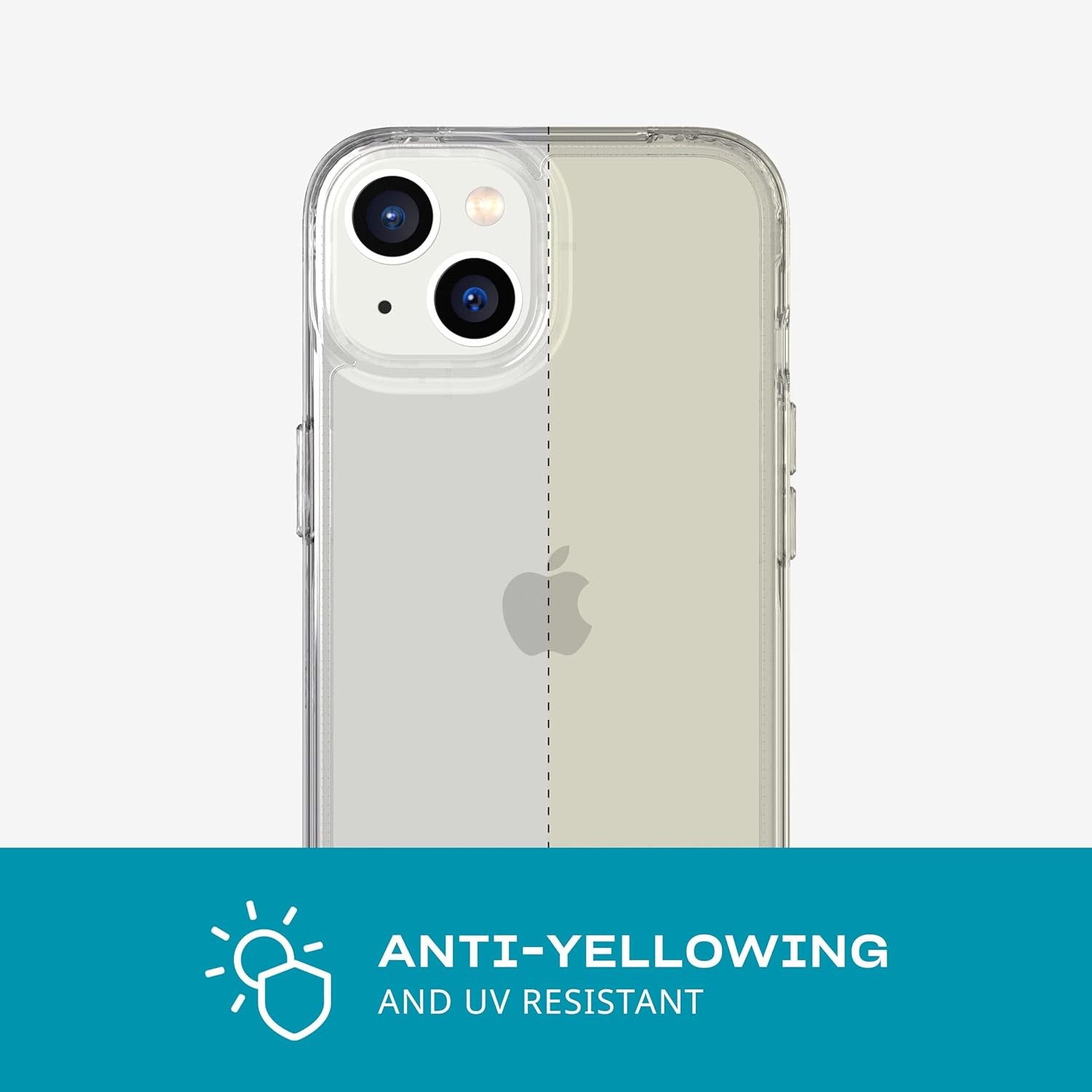 iPhone 14 Evo Clear – Scratch-Resistant, Shock-Absorbing Phone Case with 12ft Pr