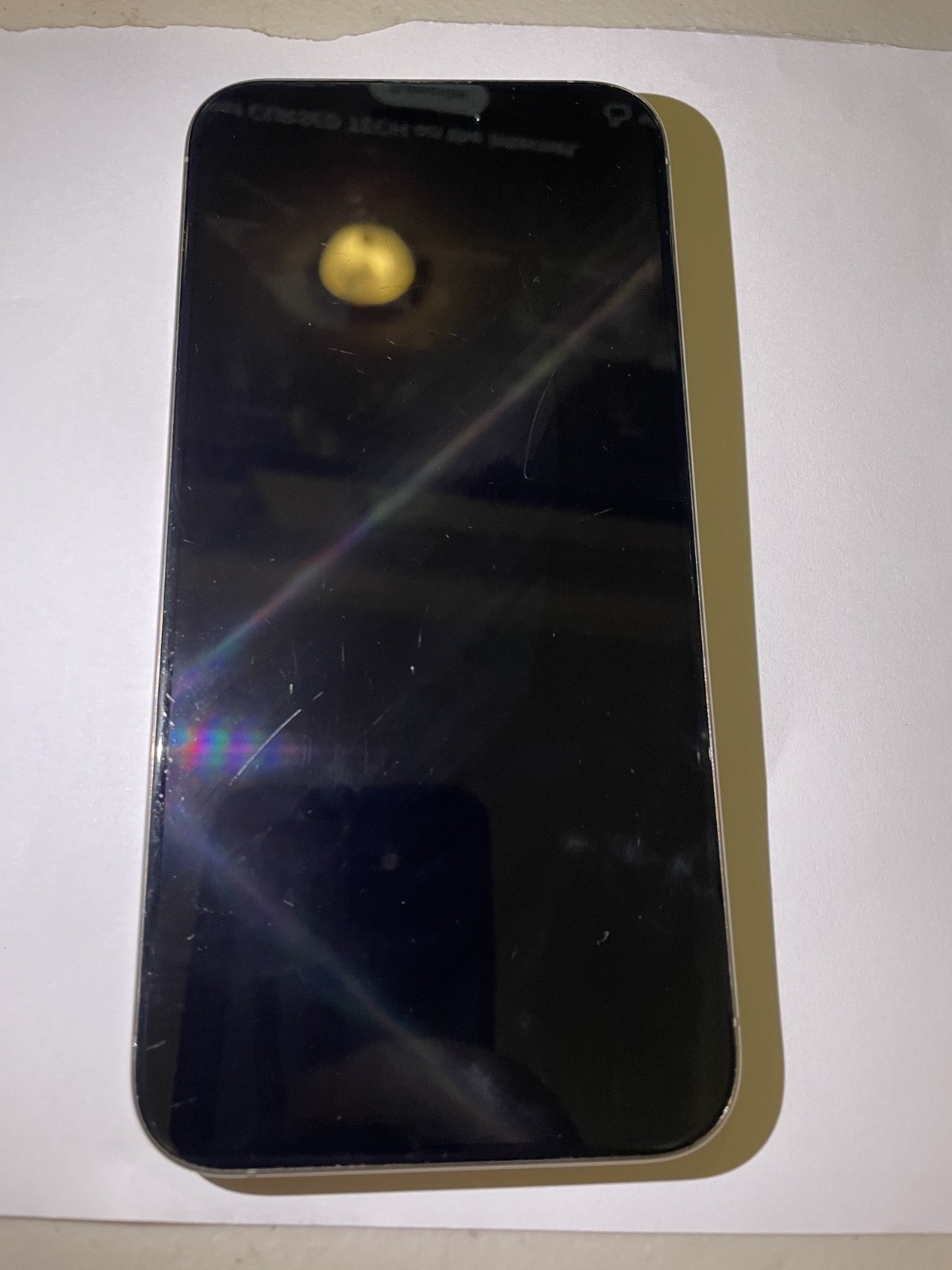 Apple iPhone 15 Pro Max – 256 GB – Natural Titanium FOR PARTS ONLY