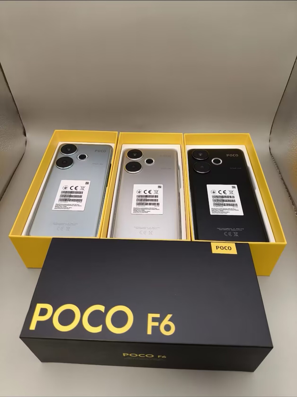 Xiaomi Poco F6 5G 128GB 512GB International version Snapdragon 8s Gen 3 5000mAh