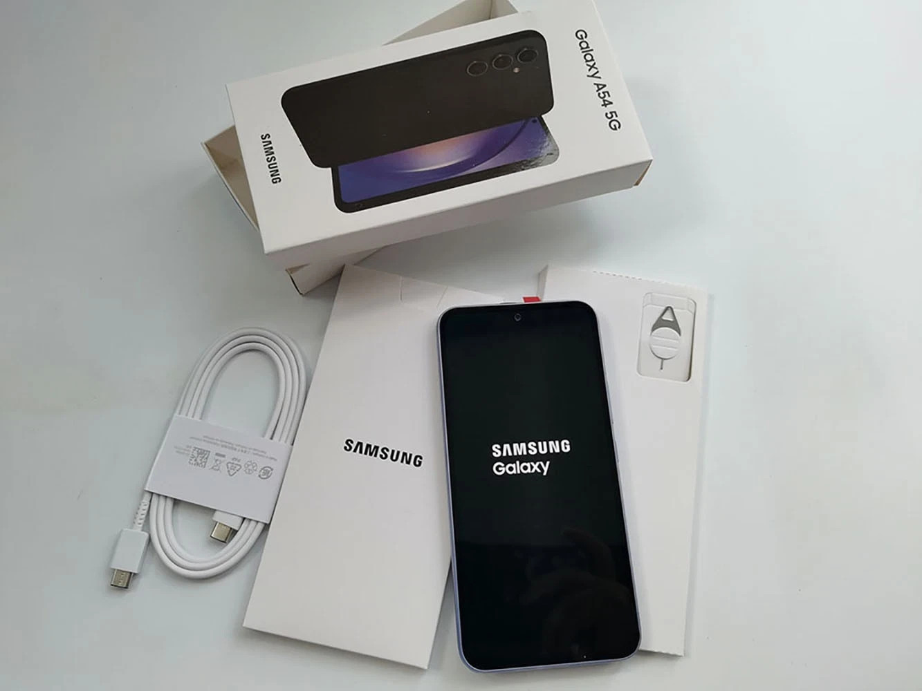 New Samsung Galaxy A54 5G A546U1 128GB Factory Unlocked-Awesome Graphite Sealed