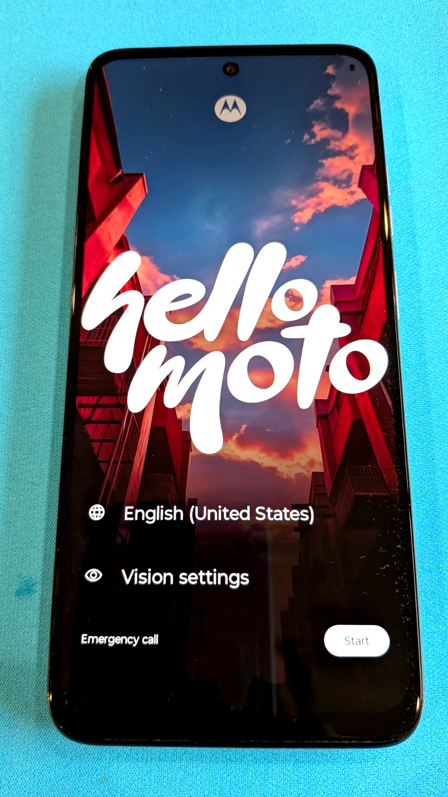 Motorola Moto G Power 5G(2024) XT2415 Factory Unlocked phone 128Gb- Pale Lilac