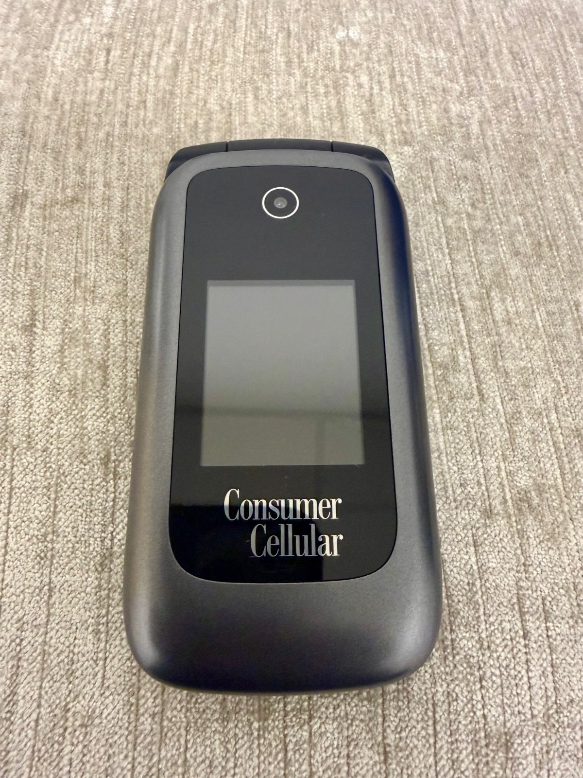 Consumer Cellular Link 1st Gen Z2332CC 8GB Gray Flip Phone GSM Unlocked OB